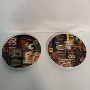 David Carter Brown Homestead Pantry Plates Set Of 2 Sakura
